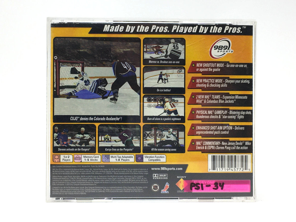 NHL FaceOff 2001 • Playstation 1