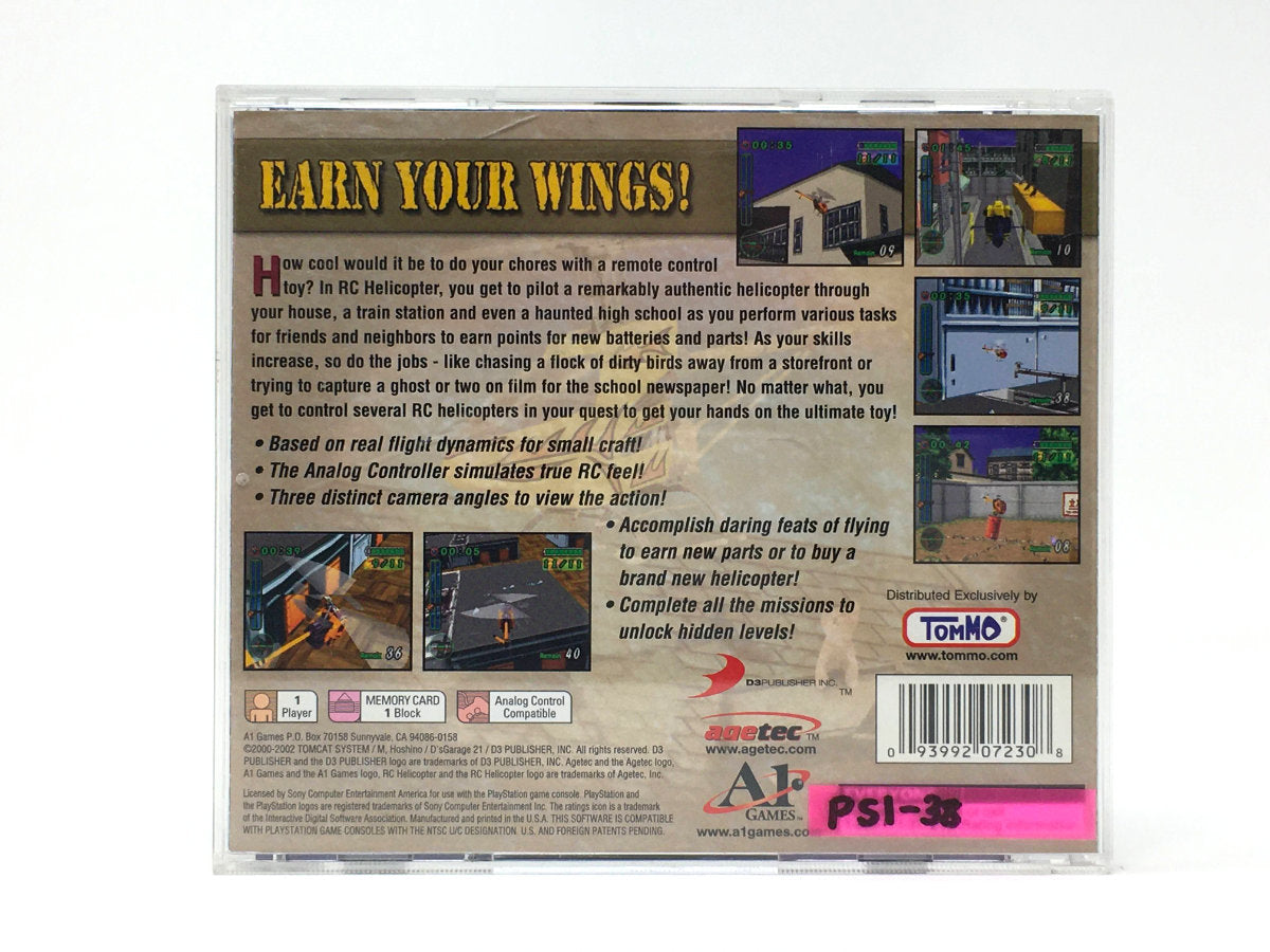 RC Helicopter • Playstation 1