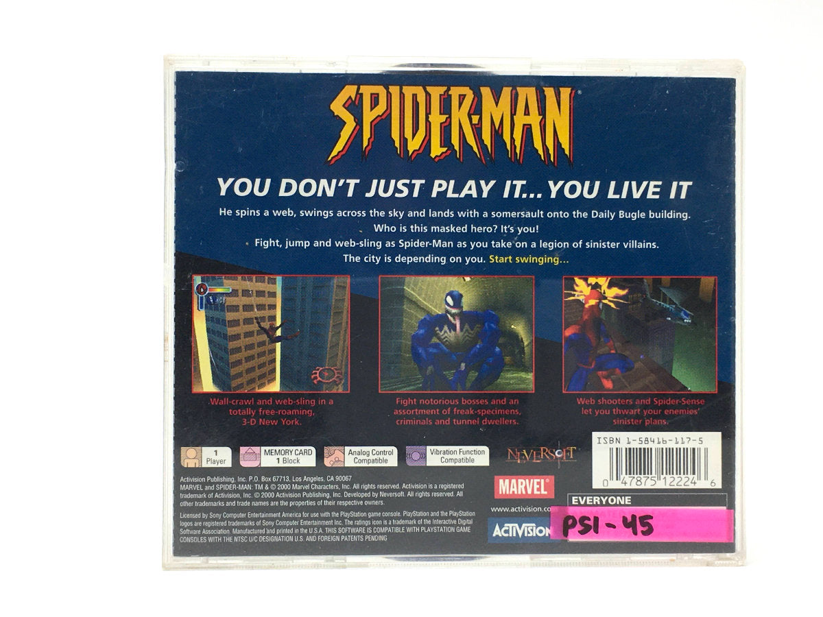 Spider-Man • Playstation 1
