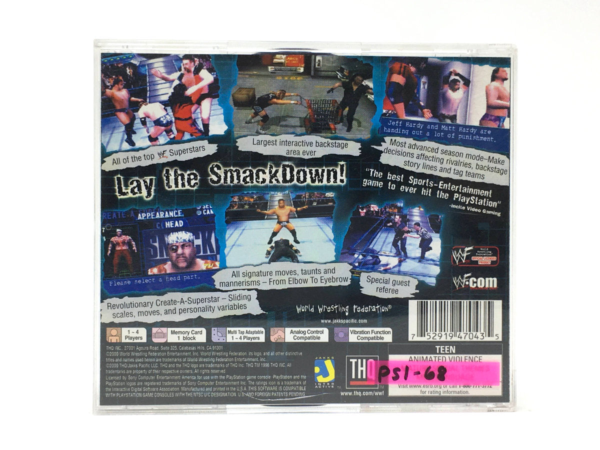 WWF SmackDown! • Playstation 1