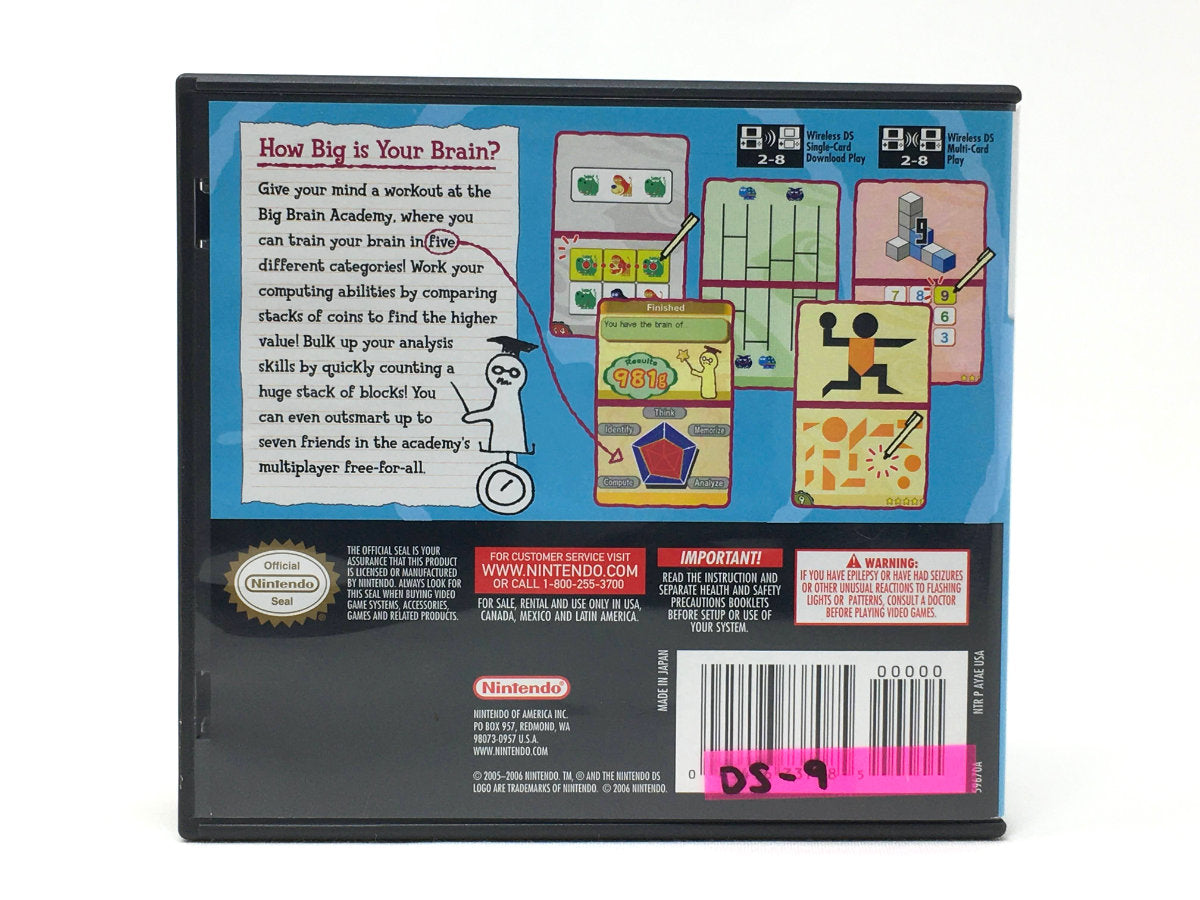 Big Brain Academy • Nintendo DS