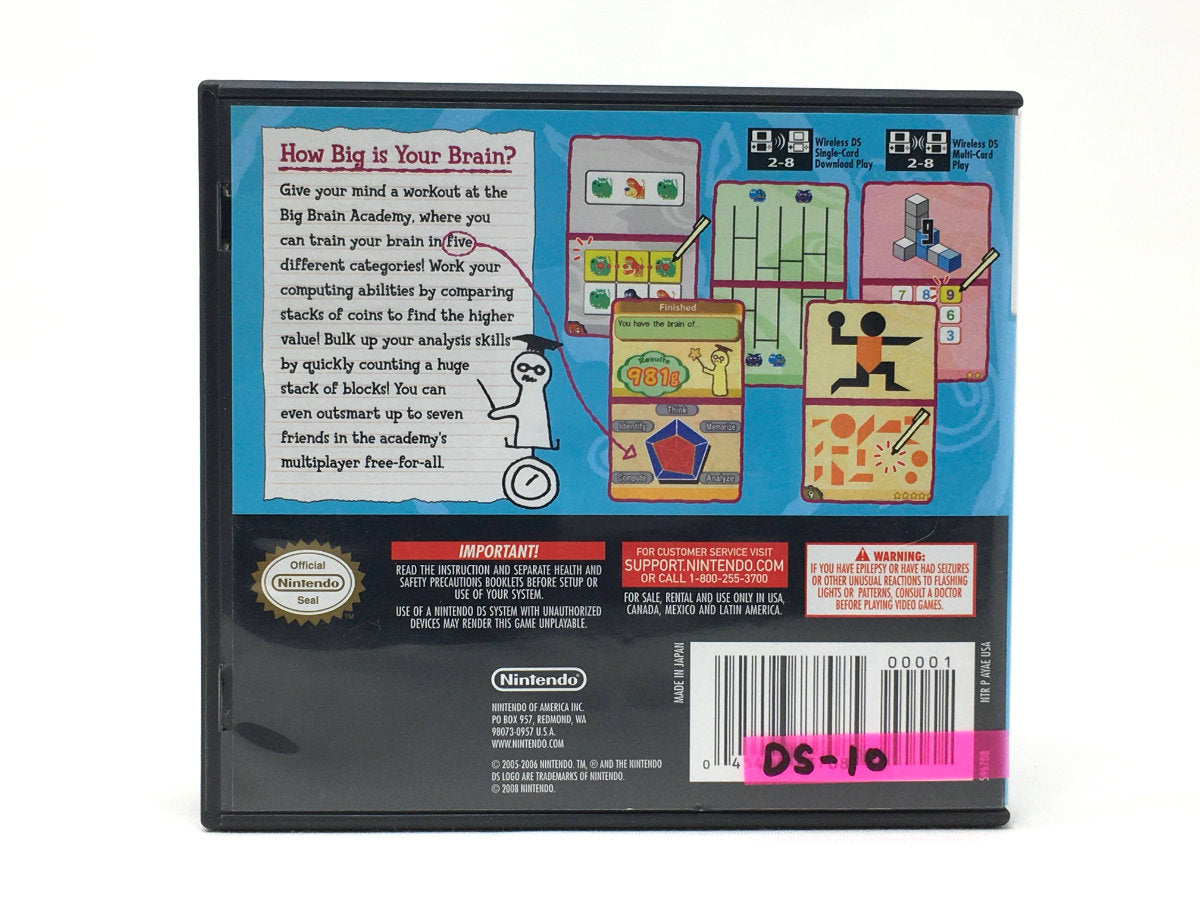 Big Brain Academy • Nintendo DS