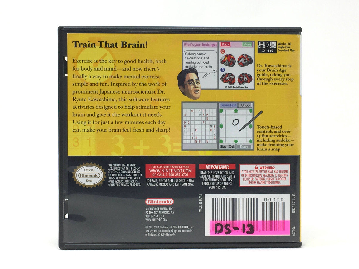 Brain Age • Nintendo DS