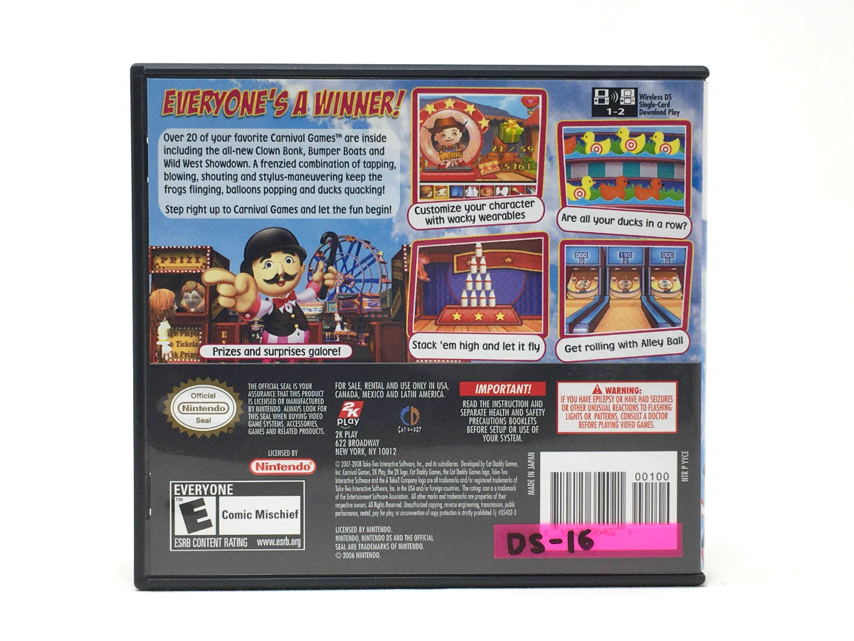 Carnival Games • Nintendo DS