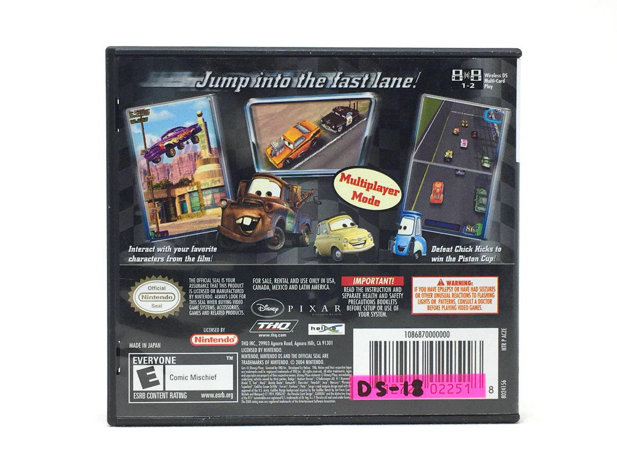 Cars • Nintendo DS