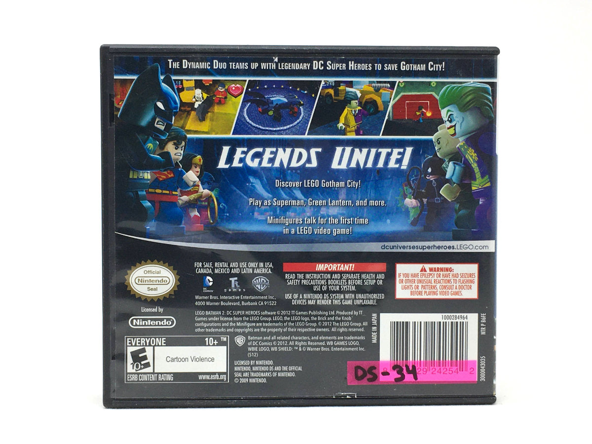 LEGO Batman 2: DC Super Heroes • Nintendo DS