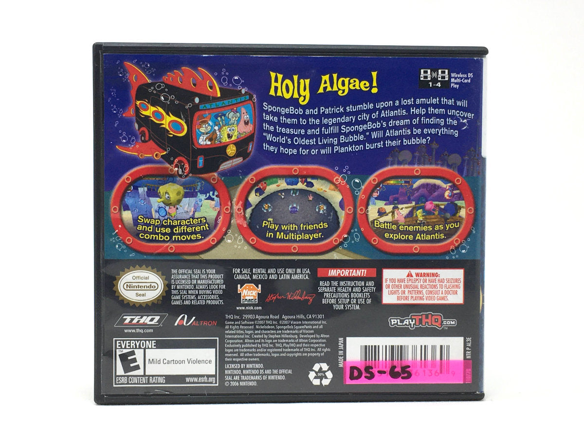 SpongeBob: Atlantis Squarepantis • Nintendo DS
