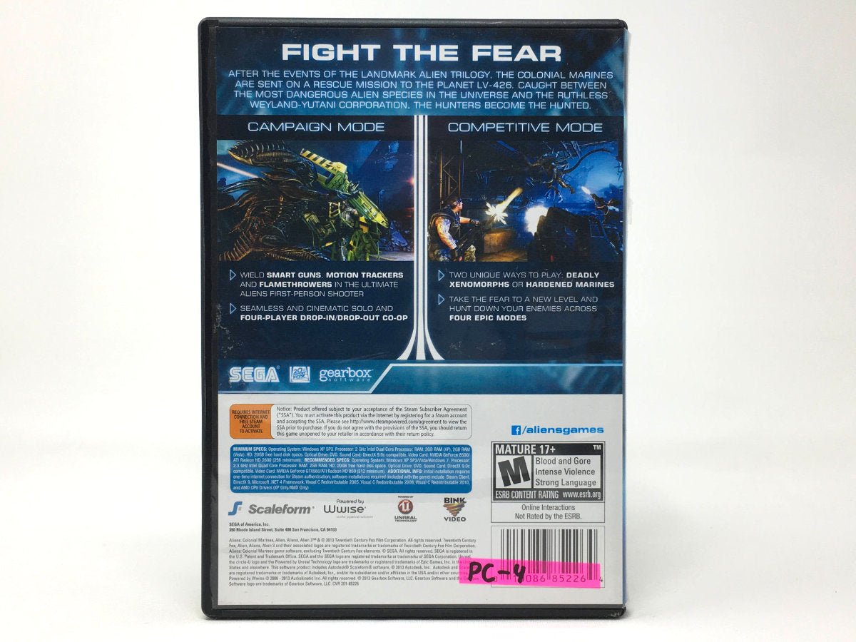 Aliens: Colonial Marines • PC (Windows)