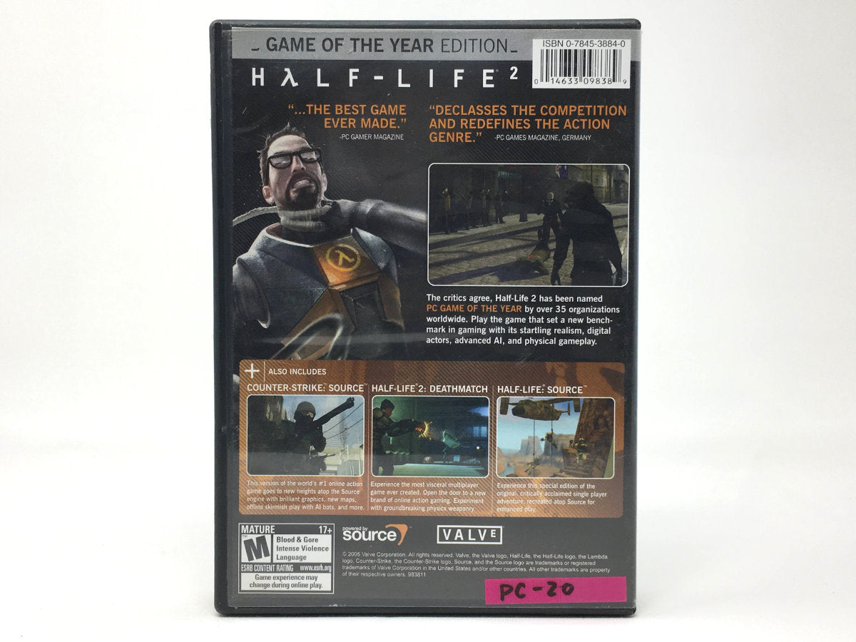 Half-Life 2 – Game of the Year (Big Box) • PC (Windows)
