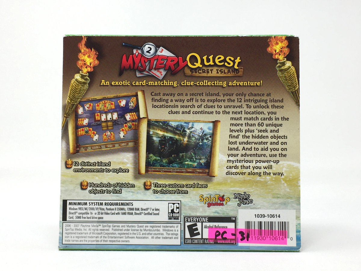 Mystery Quest: Secret Island • PC (Windows)