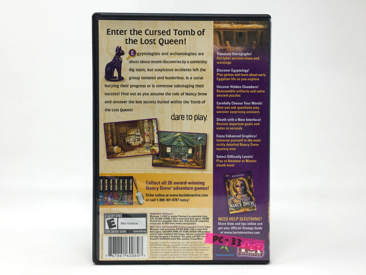 Nancy Drew: Tomb of the Lost Queen • PC (Windows & Mac)