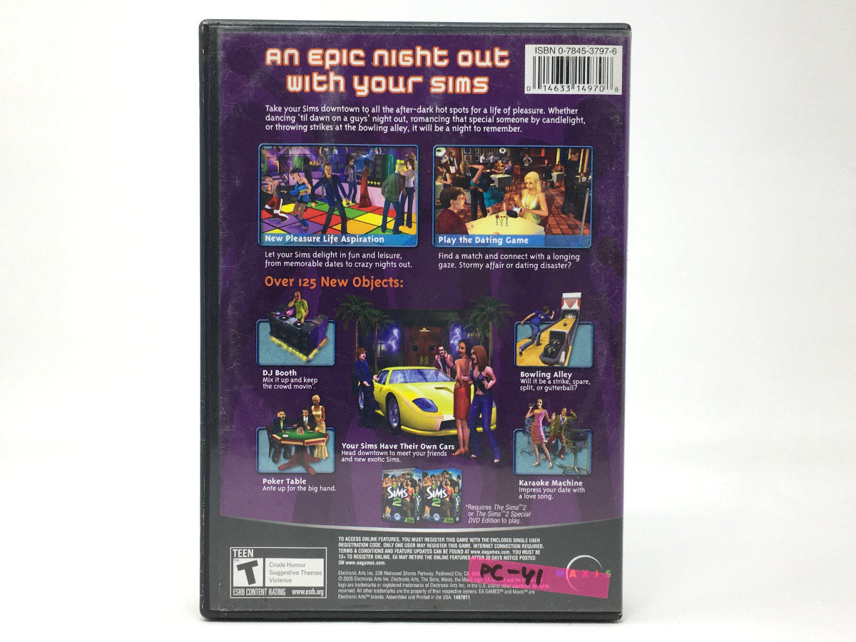 The Sims 2: Nightlife Expansion Pack • PC (Windows)