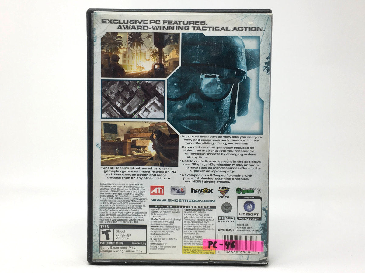 Tom Clancy's Ghost Recon Advanced Warfighter – (Big Box) • PC (Windows)