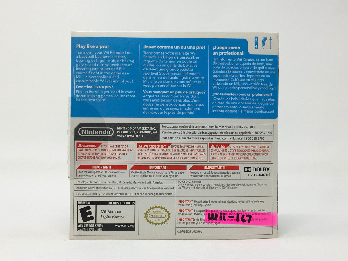 Wii Sports • Nintendo Wii