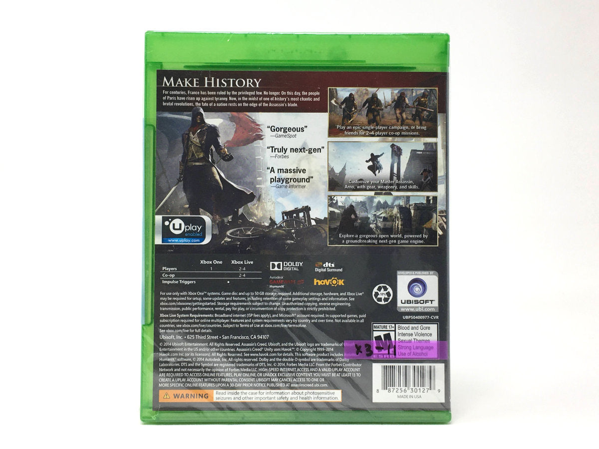 *BRAND NEW* Assassin's Creed Unity • Xbox One