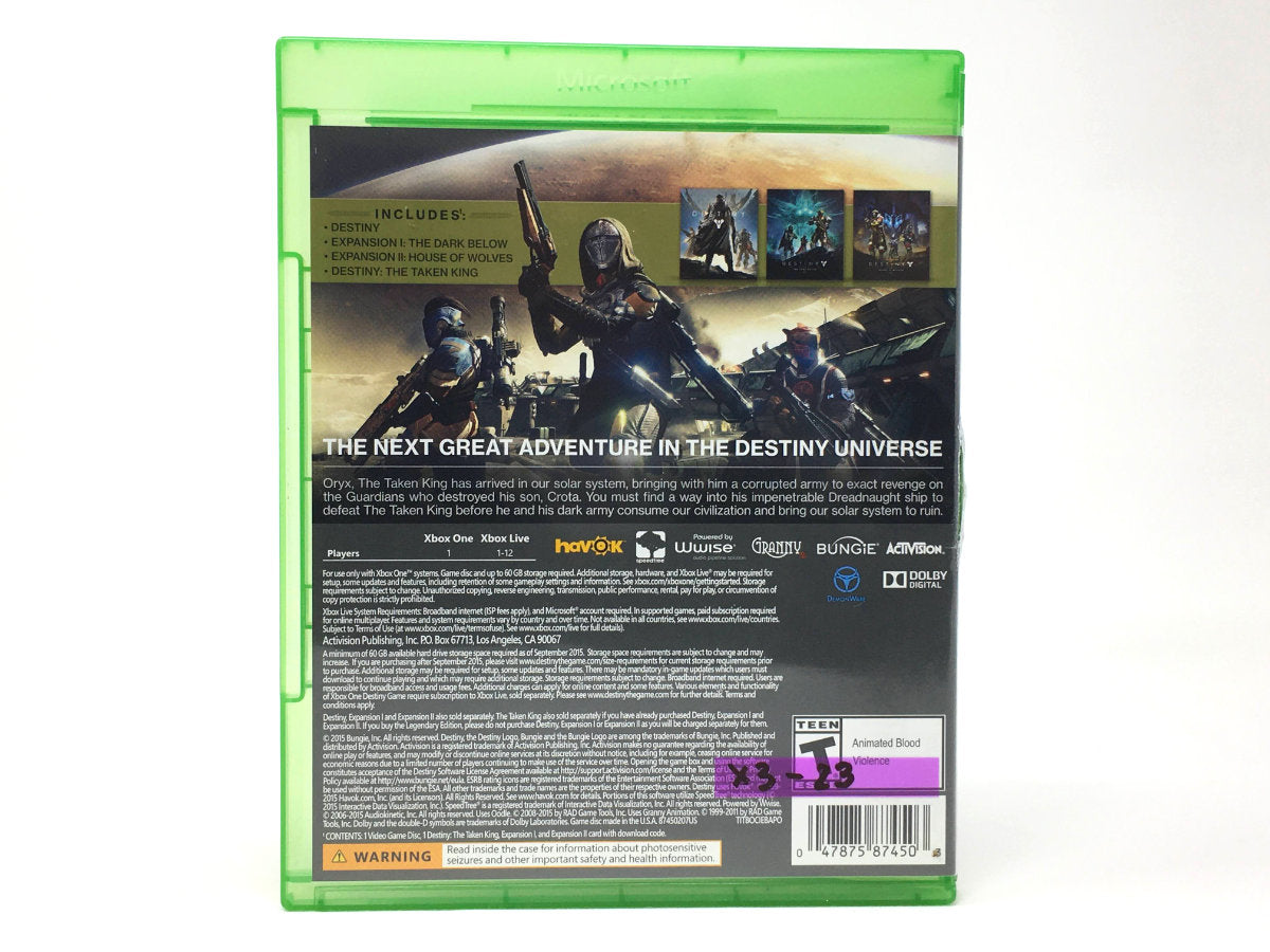 Destiny: The Taken King – Legendary Edition • Xbox One