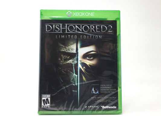 🆕 Dishonored 2 Limited Edition • Xbox One