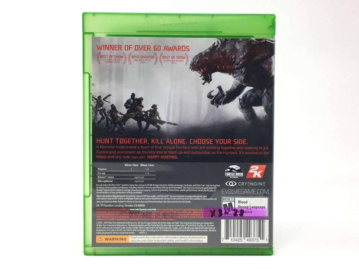 Evolve • Xbox One