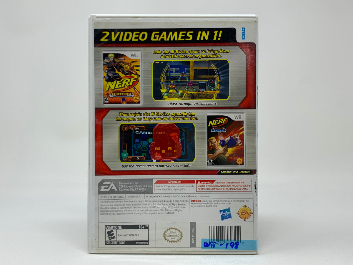 Nerf N-Strike – Double Blast Bundle • Nintendo Wii