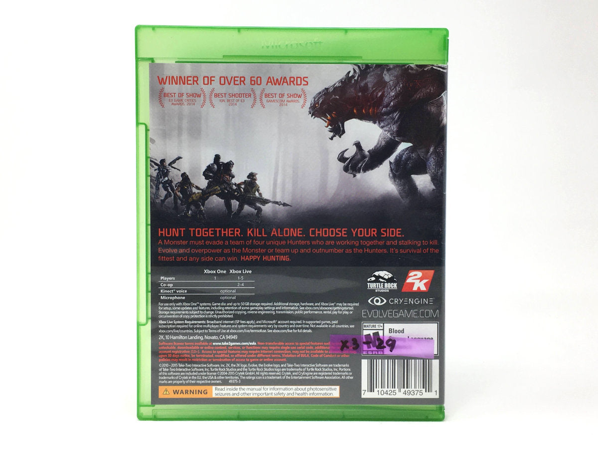 Evolve • Xbox One