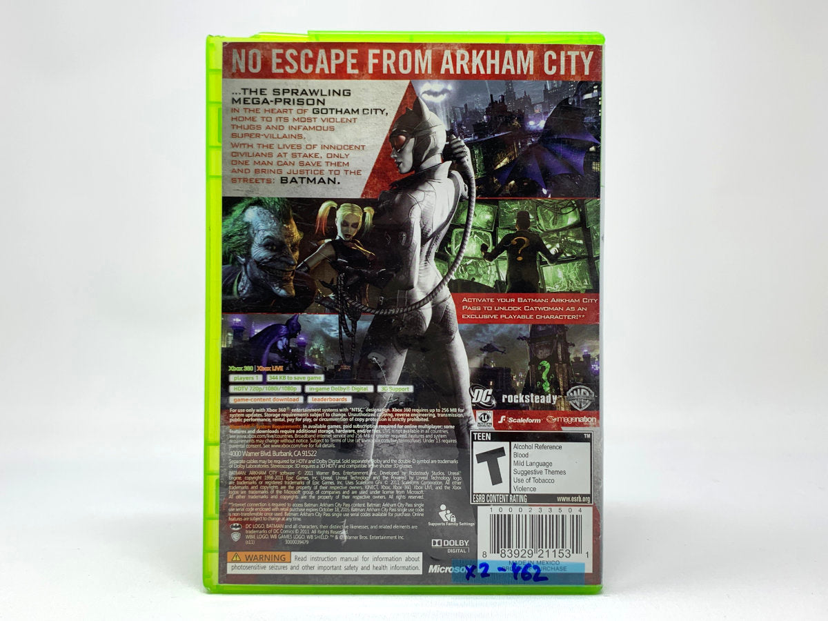Batman: Arkham City • Xbox 360