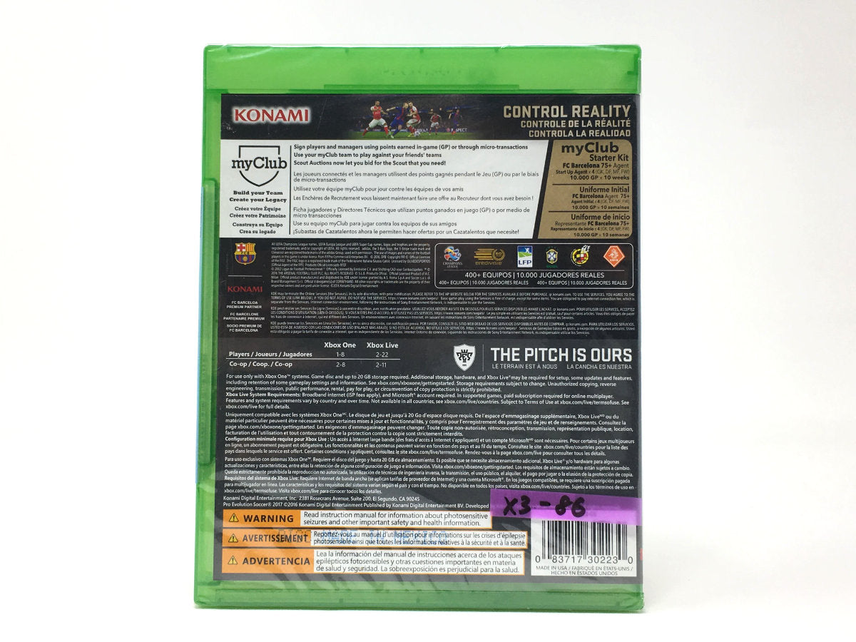 *BRAND NEW* Pro Evolution Soccer 2017 (PES) • Xbox One