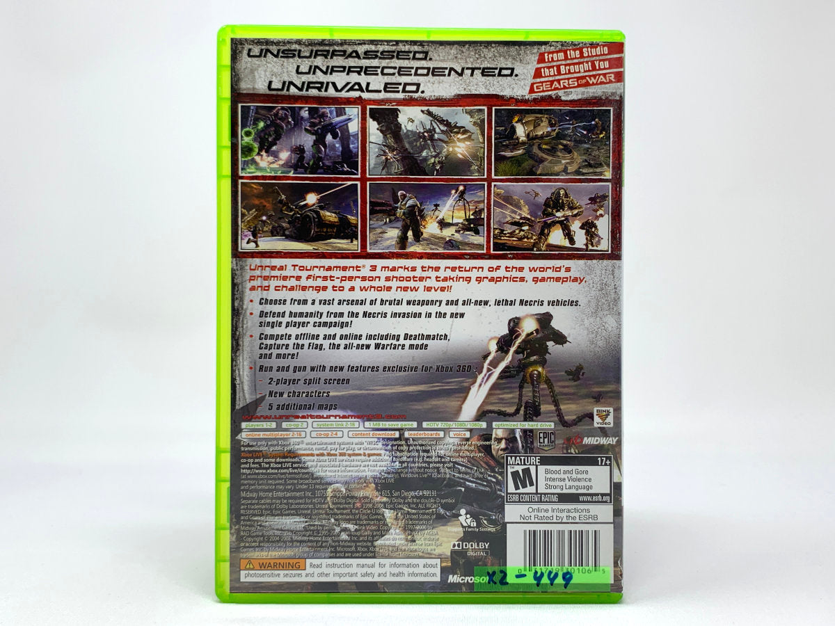 Unreal Tournament III • Xbox 360