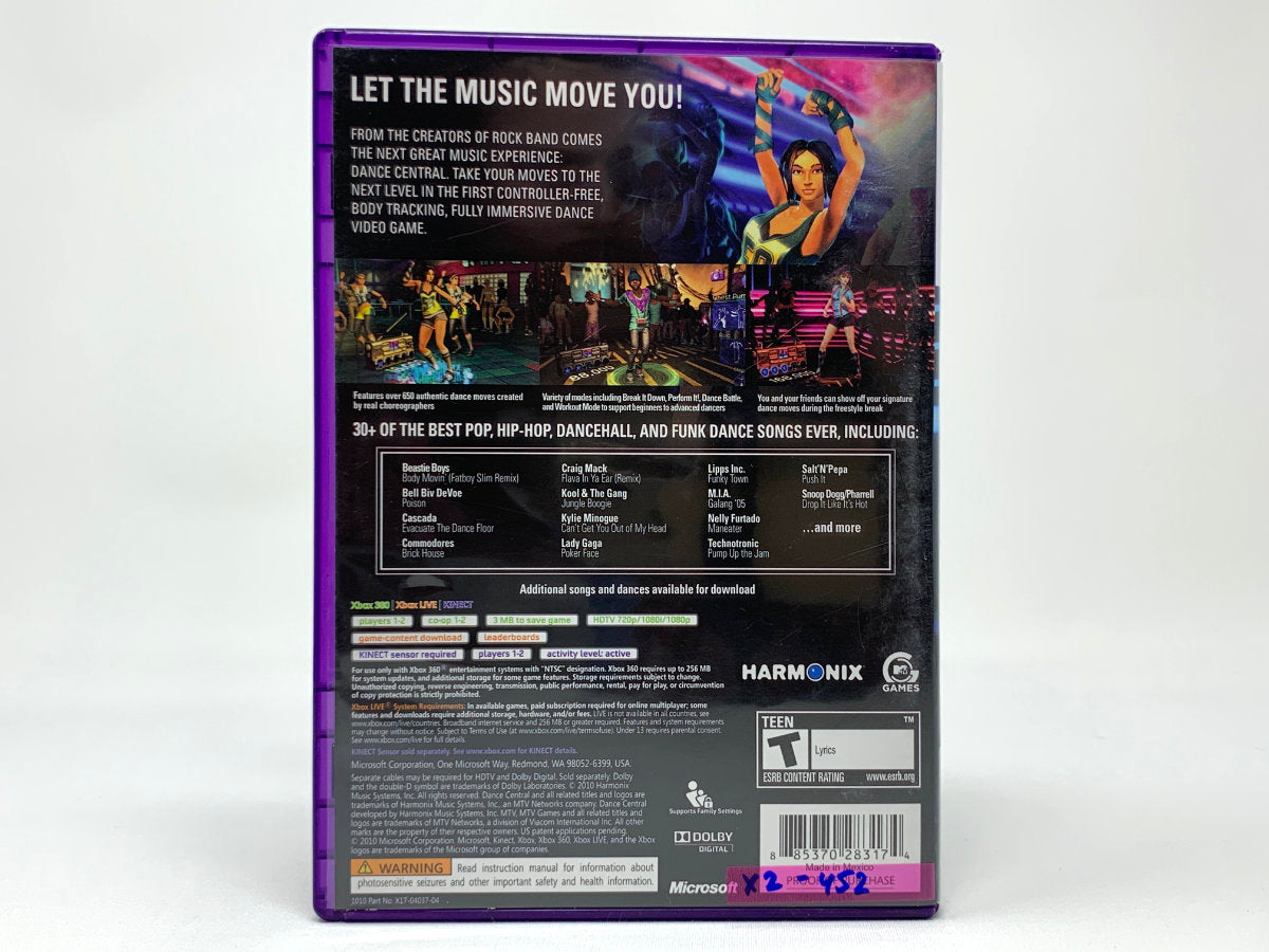 Dance Central • Xbox 360