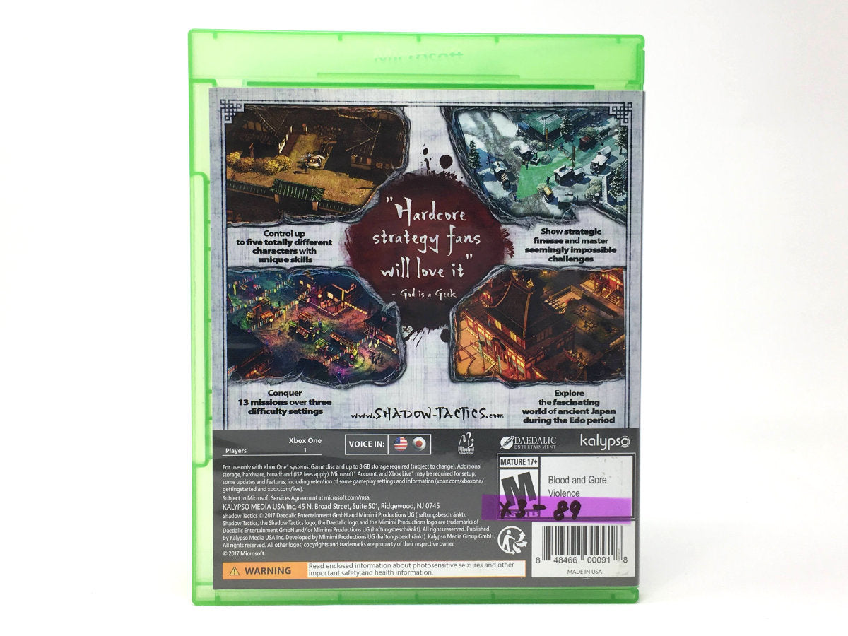 Shadow Tactics: Blades of the Shogun • Xbox One