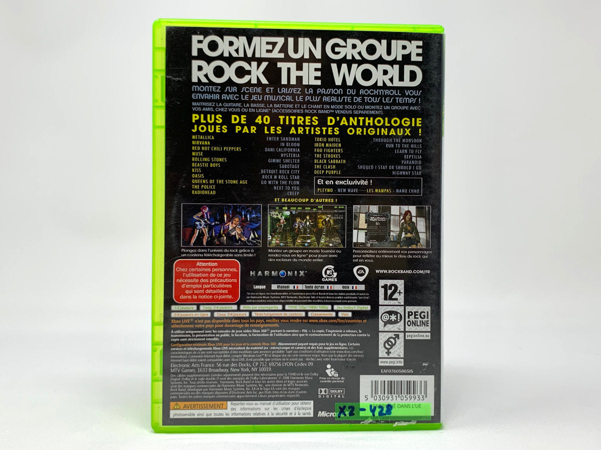 Rock Band • Xbox 360