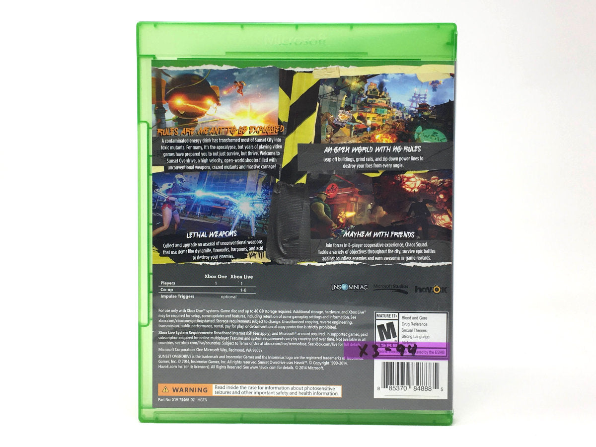 Sunset Overdrive • Xbox One