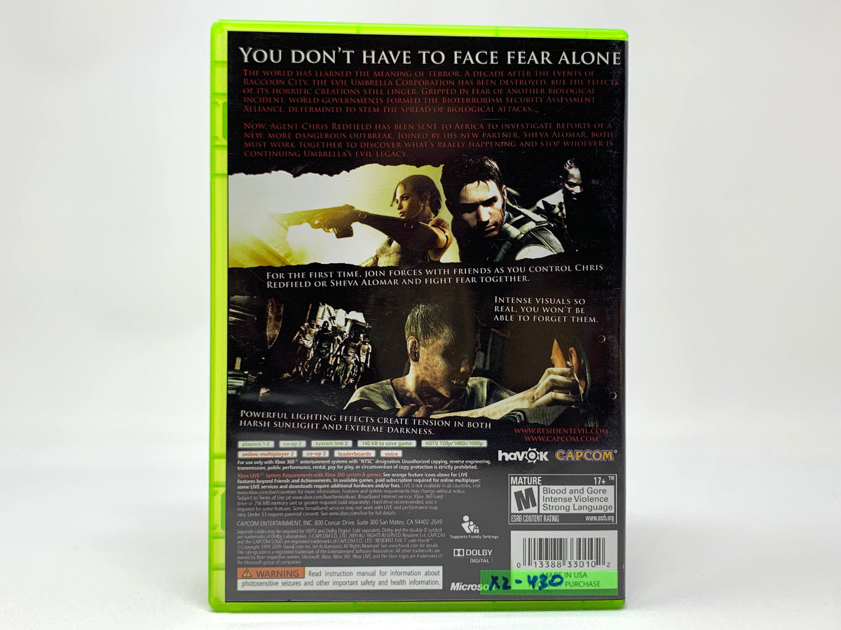 Resident Evil 5 • Xbox 360