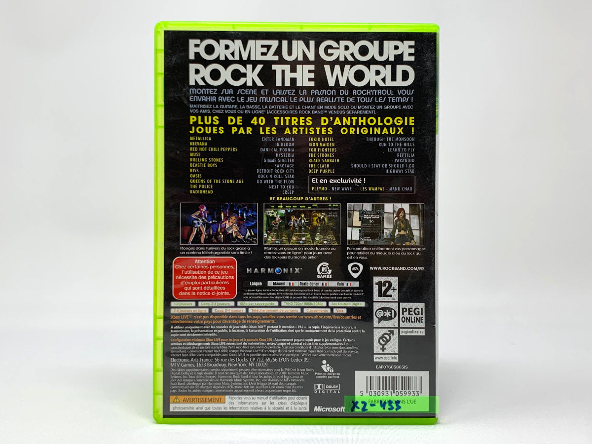 Rock Band • Xbox 360