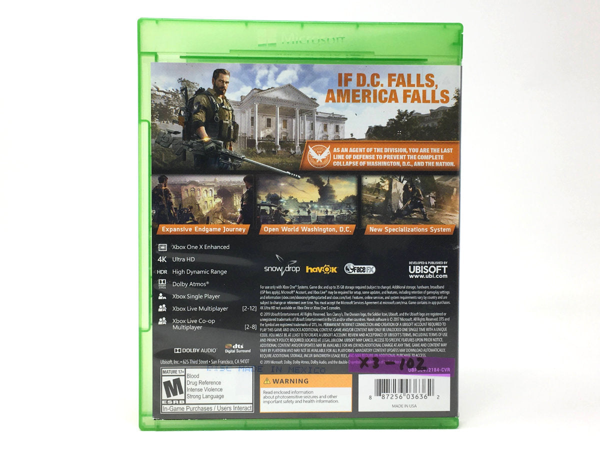 Tom Clancy's The Division 2 • Xbox One