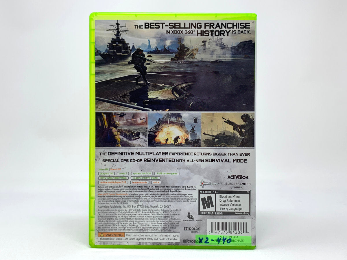 Call of Duty: Modern Warfare 3 • Xbox 360