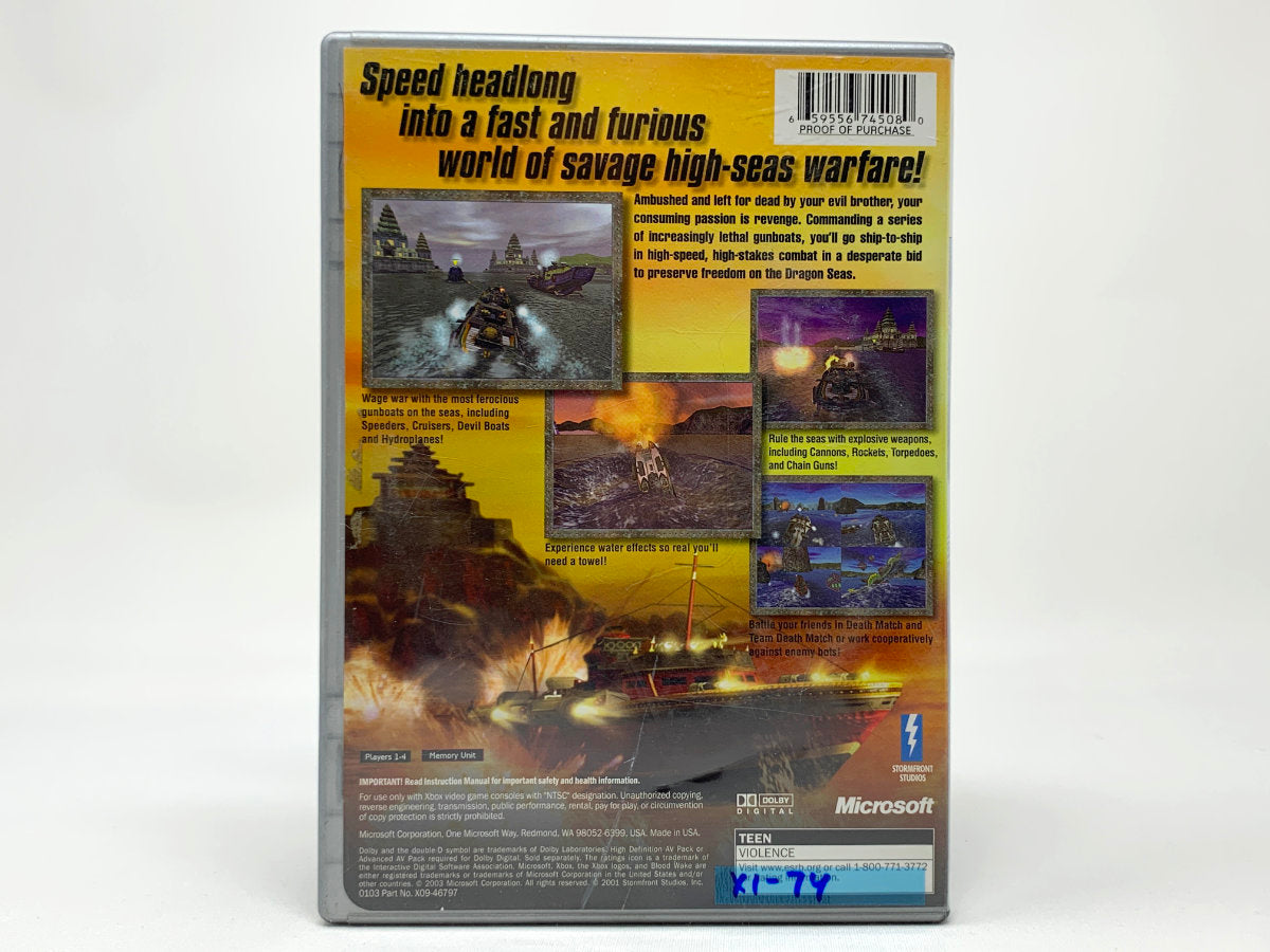 Blood Wake – Platinum Hits • Xbox Original