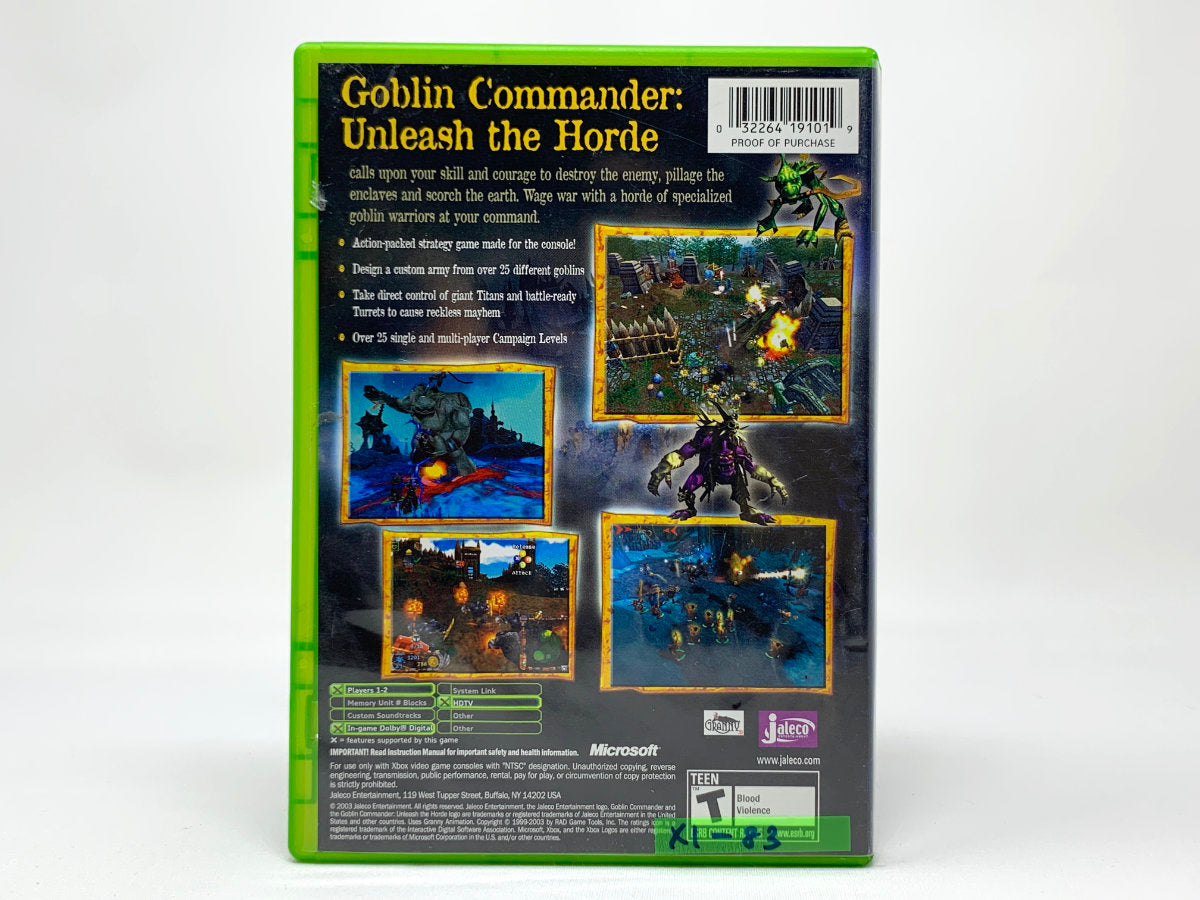 Goblin Commander: Unleash the Horde • Xbox Original