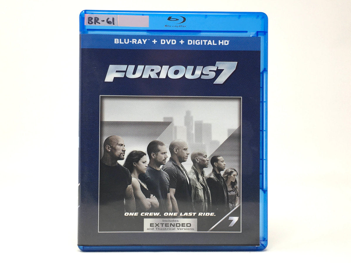 Furious 7 • Blu-ray & DVD