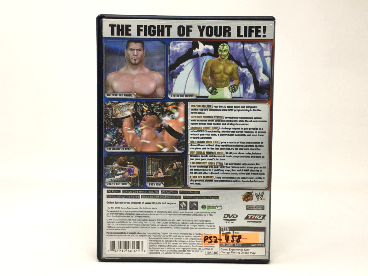 WWE SmackDown! vs. RAW 2006 • Playstation 2