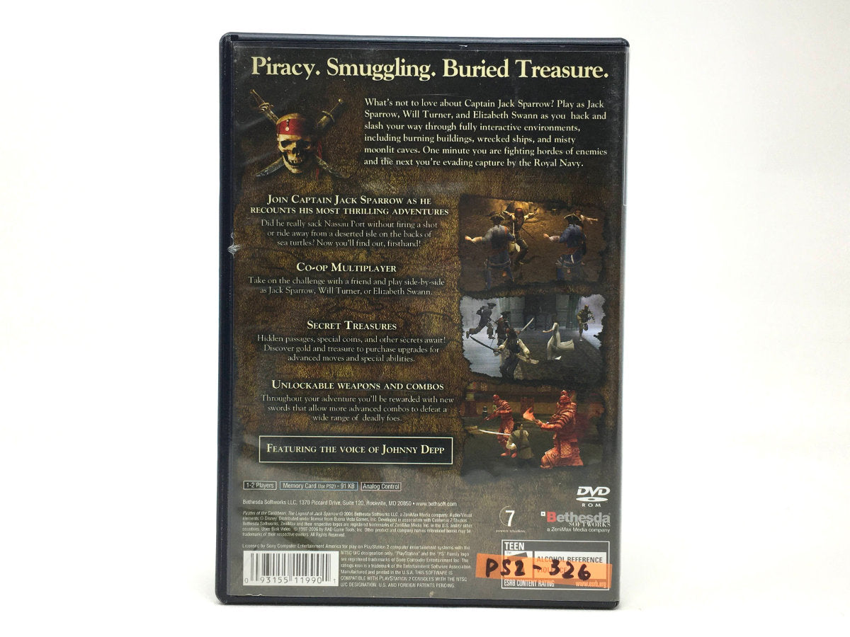 Pirates of the Caribbean: The Legend of Jack Sparrow • Playstation 2