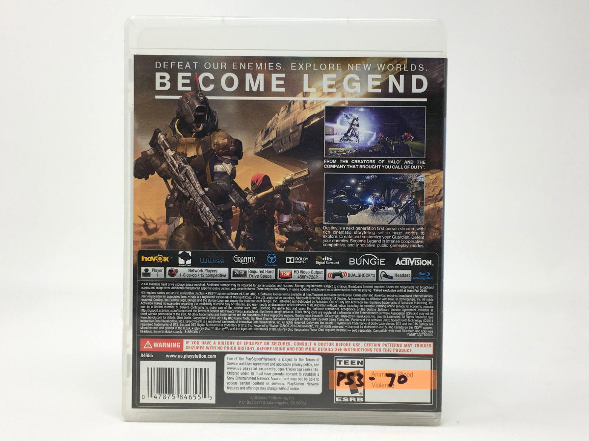 Destiny • Playstation 3