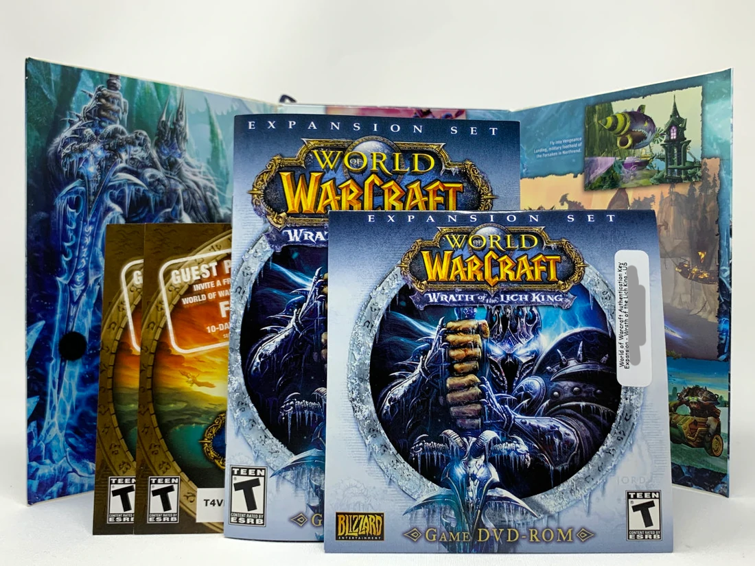 World of Warcraft: Wrath of the Lich King Expansion Set – (Big Box) • PC (Windows)