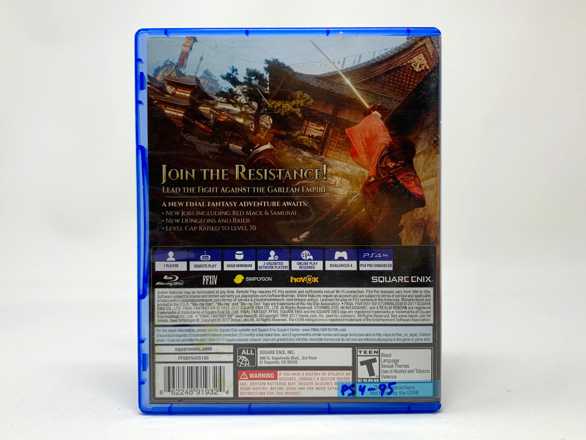 Final Fantasy XIV: Stormblood • Playstation 4