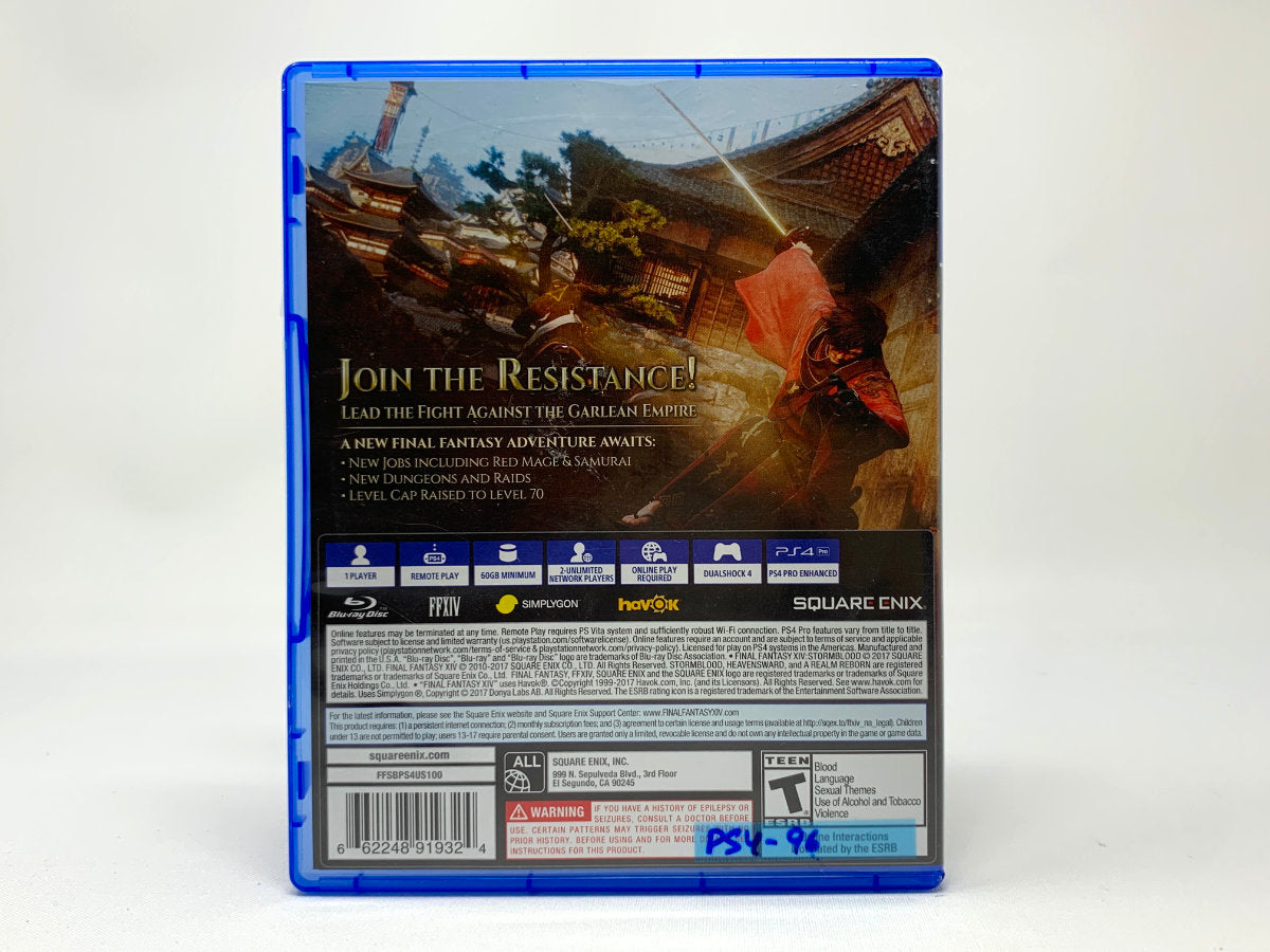 Final Fantasy XIV: Stormblood • Playstation 4