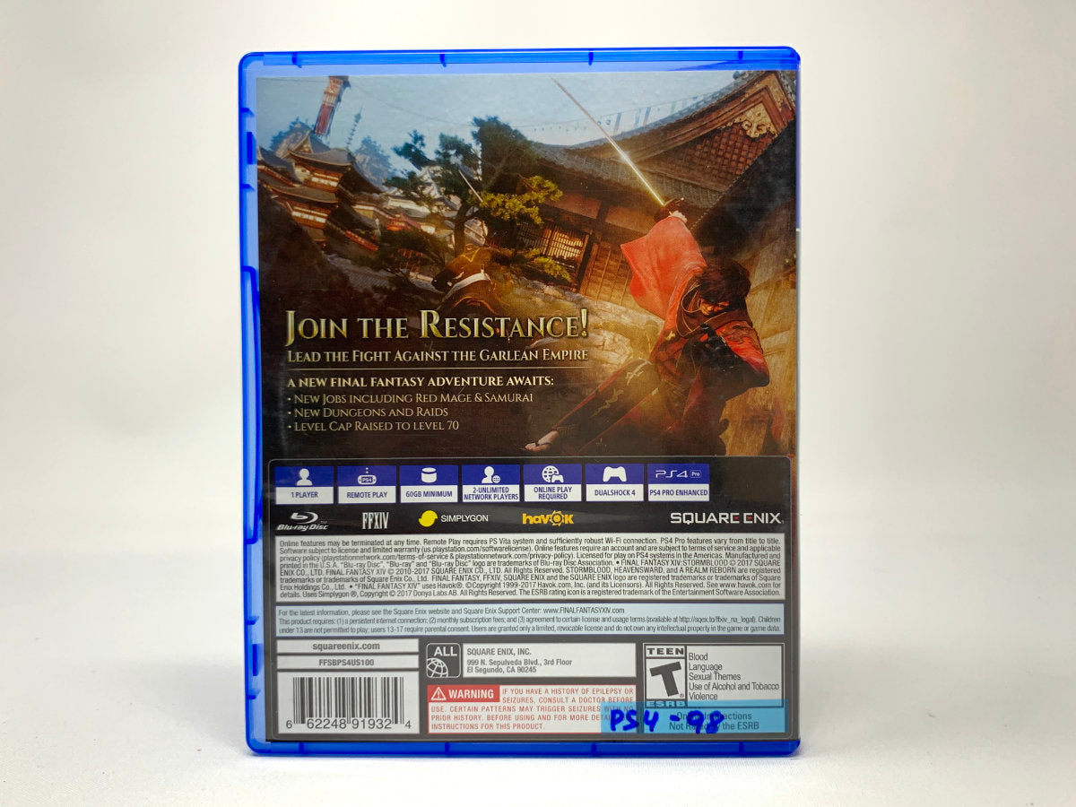 Final Fantasy XIV: Stormblood • Playstation 4