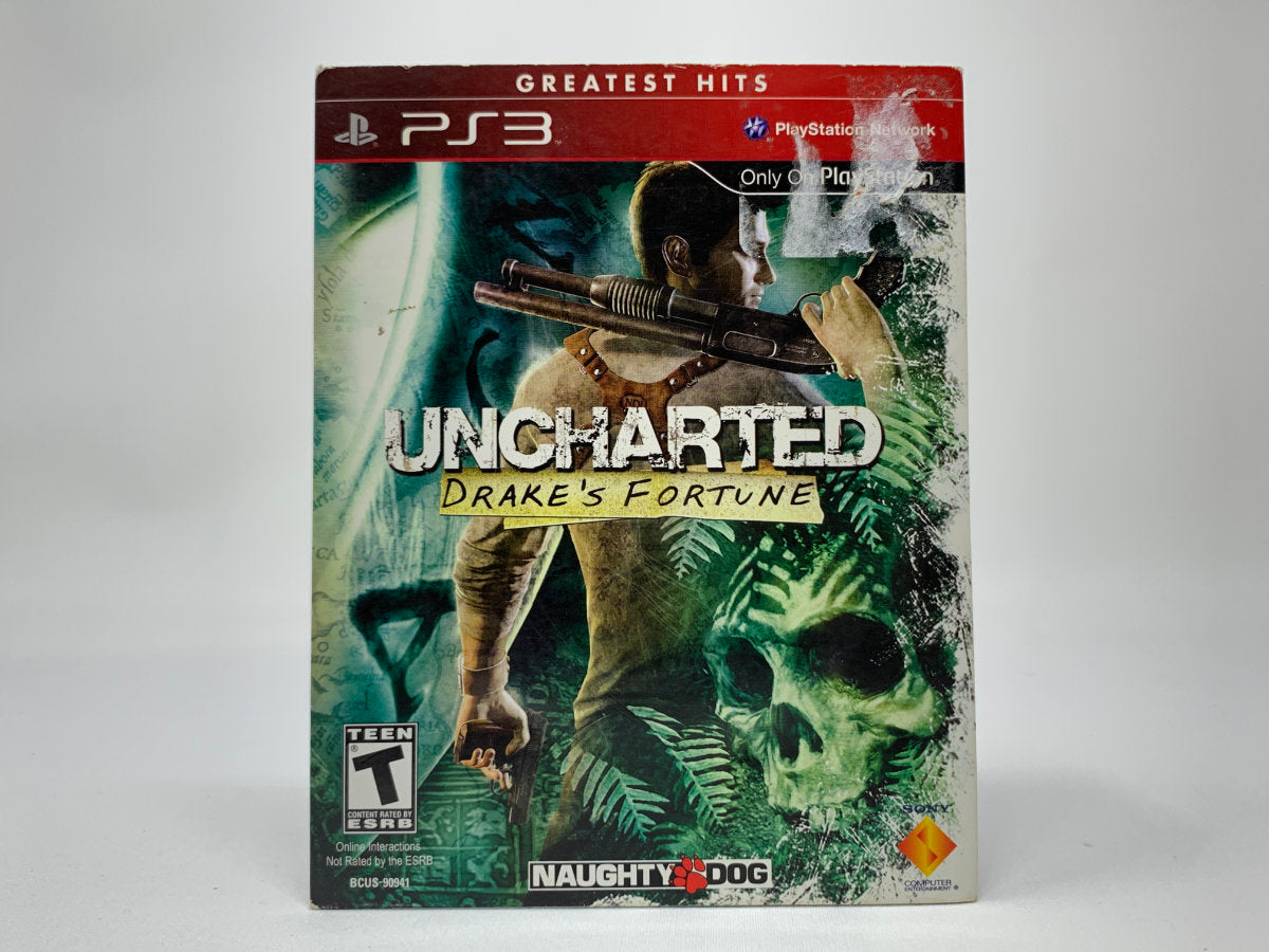 radio esquema Alinear Uncharted: Drake's Fortune - Greatest Hits - Not for Resale • Playstat –  Mikes Game Shop