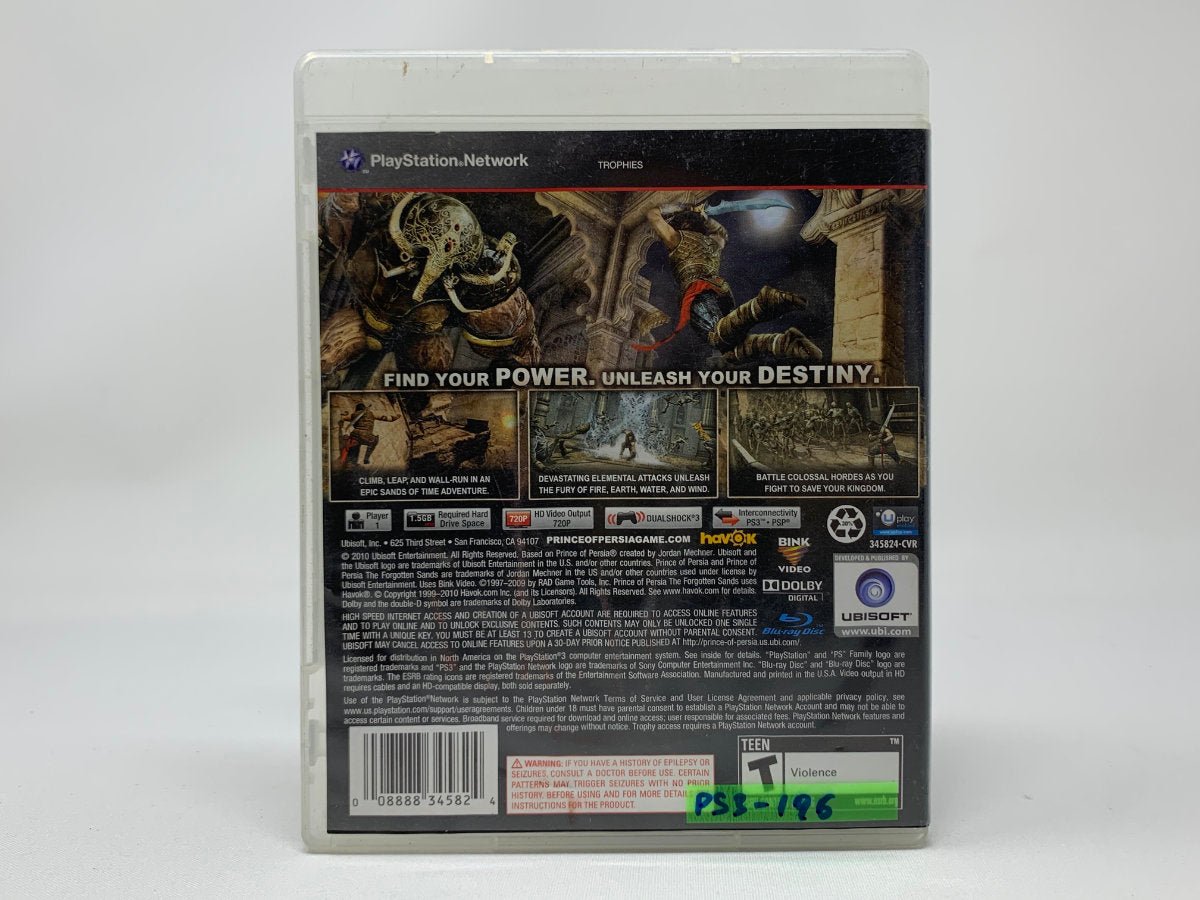 Prince of Persia: The Forgotten Sands • Playstation 3