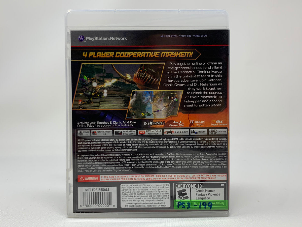 Ratchet & Clank: All 4 One • Playstation 3