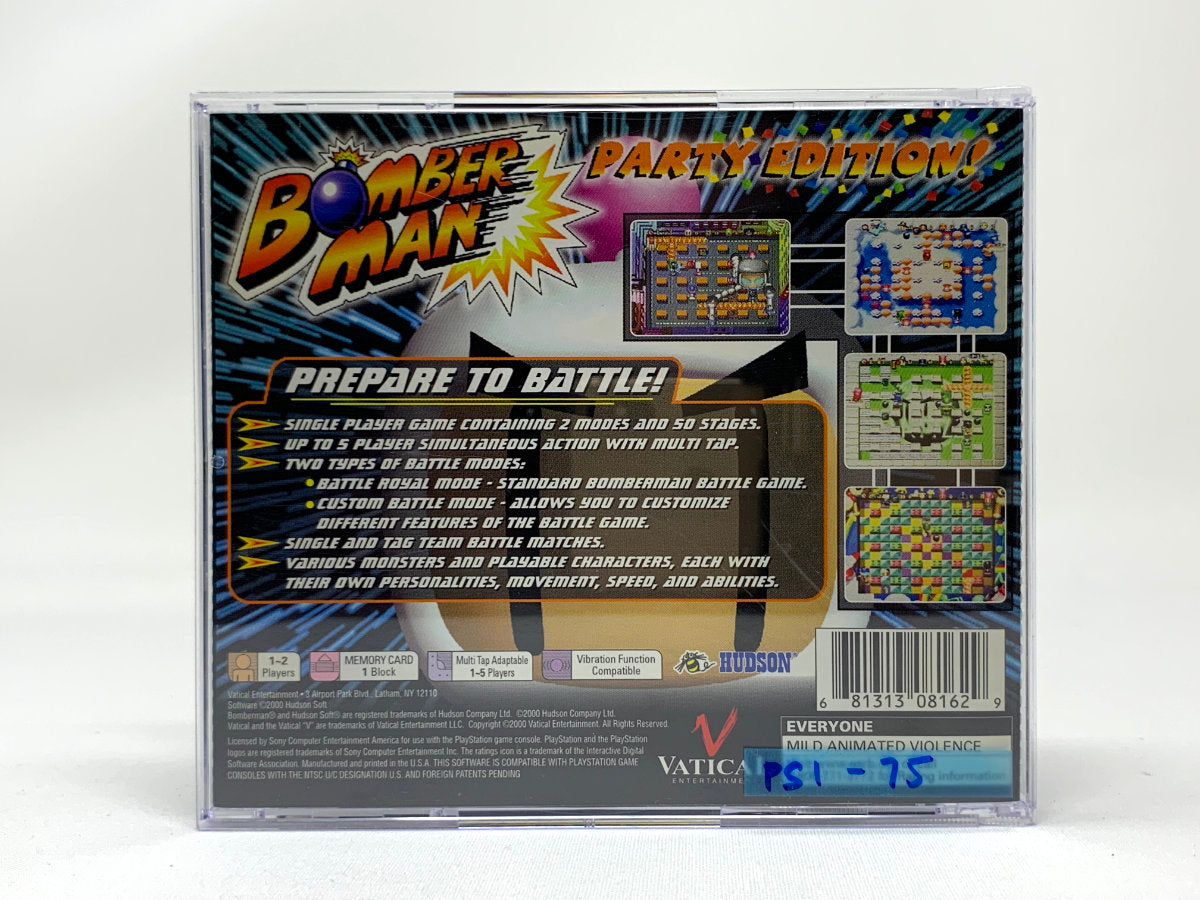 Bomberman Party Edition • Playstation 1