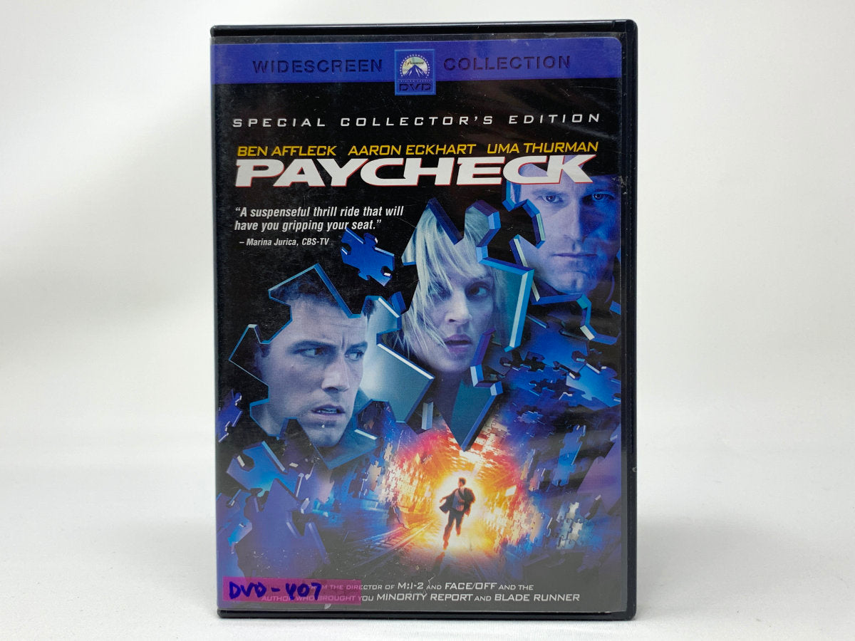 Paycheck – Widescreen Special Collector's Edition • DVD